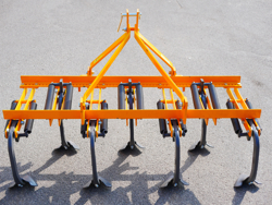 cultivator with duck foot tynes working width 165cm cultivator for agricultural tractore mod de 140 7 v