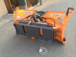snowplough for up to 3 0 ton skid steer loaders lnv 200 m