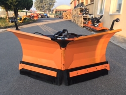 snowplough for up to 3 0 ton skid steer loaders lnv 300 m