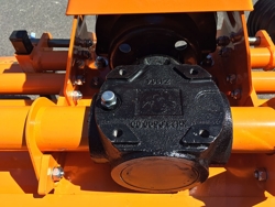 light rotavator tiller for tractors working width 135cm for soil preparation dfl 135