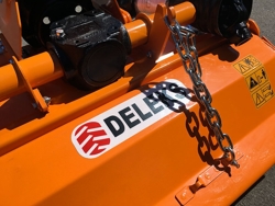 light rotavator tiller for tractors working width 135cm for soil preparation dfl 135