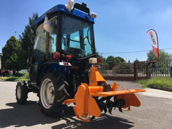 light rotavator tiller for tractors working width 135cm for soil preparation dfl 135