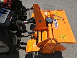 light rotavator tiller for tractors working width 135cm for soil preparation dfl 135