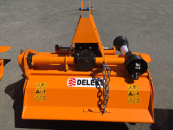 light rotavator tiller for tractors working width 135cm for soil preparation dfl 135