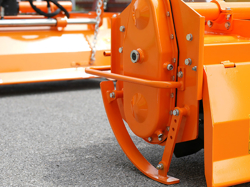 heavy rotavator tiller for tractors working width 180cm for soil preparation mod dfh 180