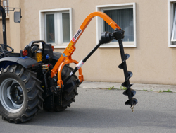 post hole digger for tractor with pto shaft mod l 50