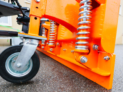 frontal snow plogh with mounting plate for tractor ssh 04 2 6 a