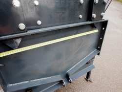 frontal snow plogh with mounting plate for tractor ssh 04 2 6 a