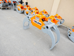log grapple for mini diggers forest crane or manur loading dk11 c