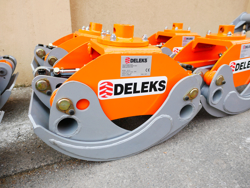 log grapple mini diggers forest crane or manure loading dk 16