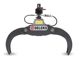 log grapple with rotator for mini diggers and forest cranes dk 10 gr 10
