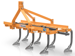 cultivator with duck foot tynes working width 165cm cultivator for agricultural tractore mod de 140 7 v