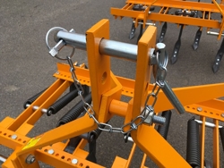 cultivator 215cm tiller with springs for soil preparation mod de 215 9