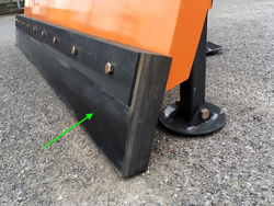 snowblade with 3 point linkage for tractor ln 250 c