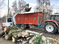 log grapple mini diggers forest crane or manure loading dk 16