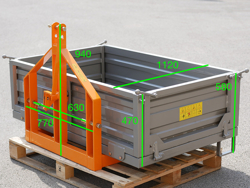 transport box for tractor t 2000