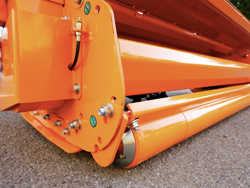 sideshift flail mower heavy offset side mulcher for tractors alce 200