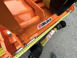 adjustable stone burier for tractors dfu 140
