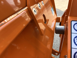 tipping transportbox for tractor bucket 120 l