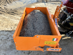 tipping transportbox for tractor bucket 140