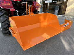 tipping transportbox for tractor bucket 140