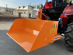 tipping transportbox for tractor bucket 140