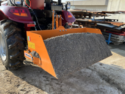 tipping transportbox for tractor bucket 140