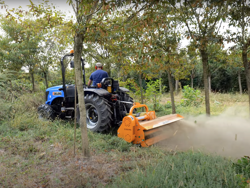 flail mower with hydraulic sideshift leopard 180 sph