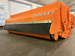 forestry mulcher of 120cm for mini excavators hydraulic shredder mod arm 120