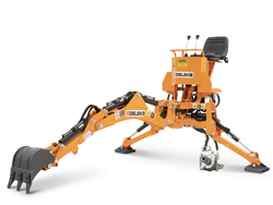 mini backhoe for universal compact tractors drs 1000