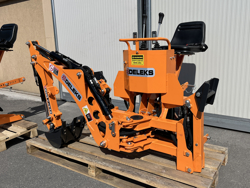 mini backhoe for universal compact tractors drs 1000