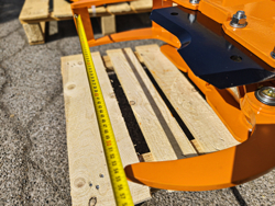 tree shear log grapple for mini excavators cf 10