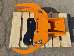tree shear log grapple for mini excavators cf 10