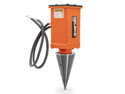 screw log splitter for mini excavator lsp18