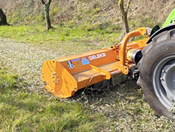 adjustable sideshift mower for tractors shredder mulcher mod gepard 150