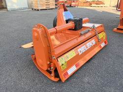 medium heavy rotavator tiller for tractor working width 125cm manuall sideshift mod dfm 125