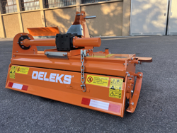 medium heavy rotavator tiller for tractor working width 125cm manuall sideshift mod dfm 125