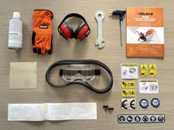 petrol chipper shredder dk 500 lf