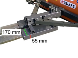 light snow plow for forklifts lns 190 f