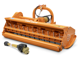 adjustable sideshift mower for tractors shredder mulcher mod gepard 210