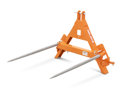 hey bale fork for small traktors dk 6