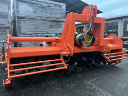 heavy rotavator tiller for tractors working width 200cm for soil preparation mod dftr 200