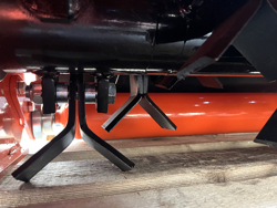 forestry mulcher of 80cm for mini excavators hydraulic shredder mod ark 80