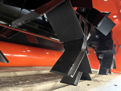 forestry mulcher of 100cm for mini excavators hydraulic shredder mod ark 100