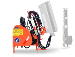 tractor mounted hedge cutter merlo