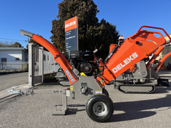 petrol chipper shredder dk 800 lf