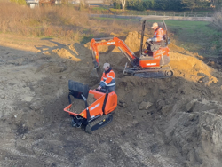 minidumper kubota engine m8000