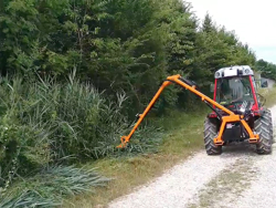 hydraulic hedge bush cutter for tractor falco