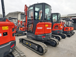 mini excavator 2.8 ton s280ck