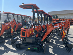 mini excavator 1 ton m120